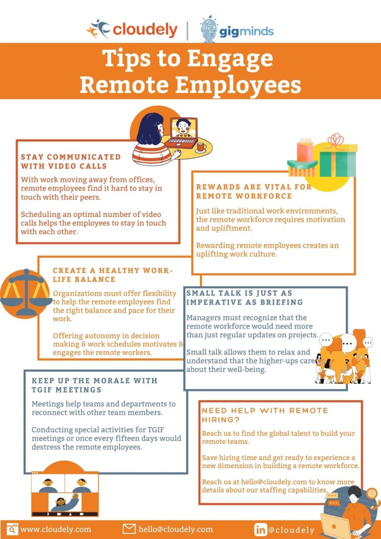 8 Tips To Engage Remote Employees