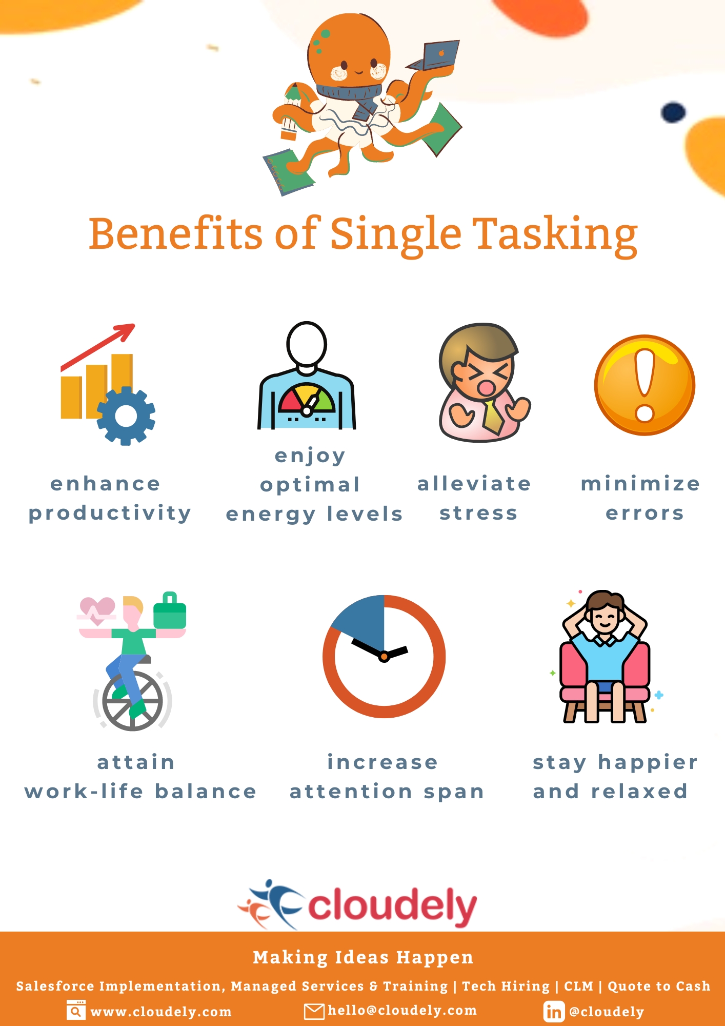 Single Tasking Benefits