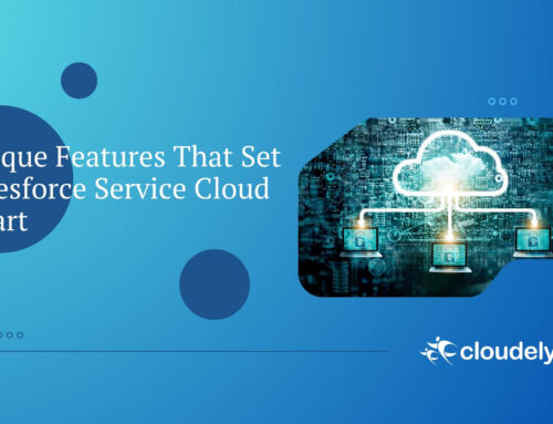 What are the key features of Salesforce Service Cloud that differentiate it from other customer service platforms?